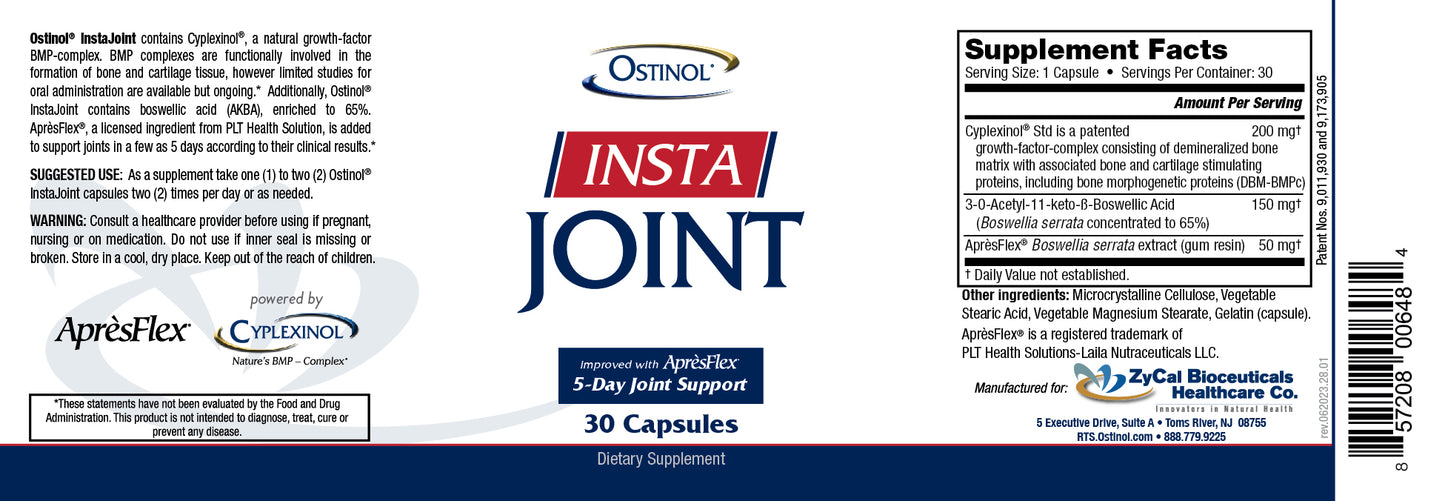Ostinol® Insta Joint - 30 Count