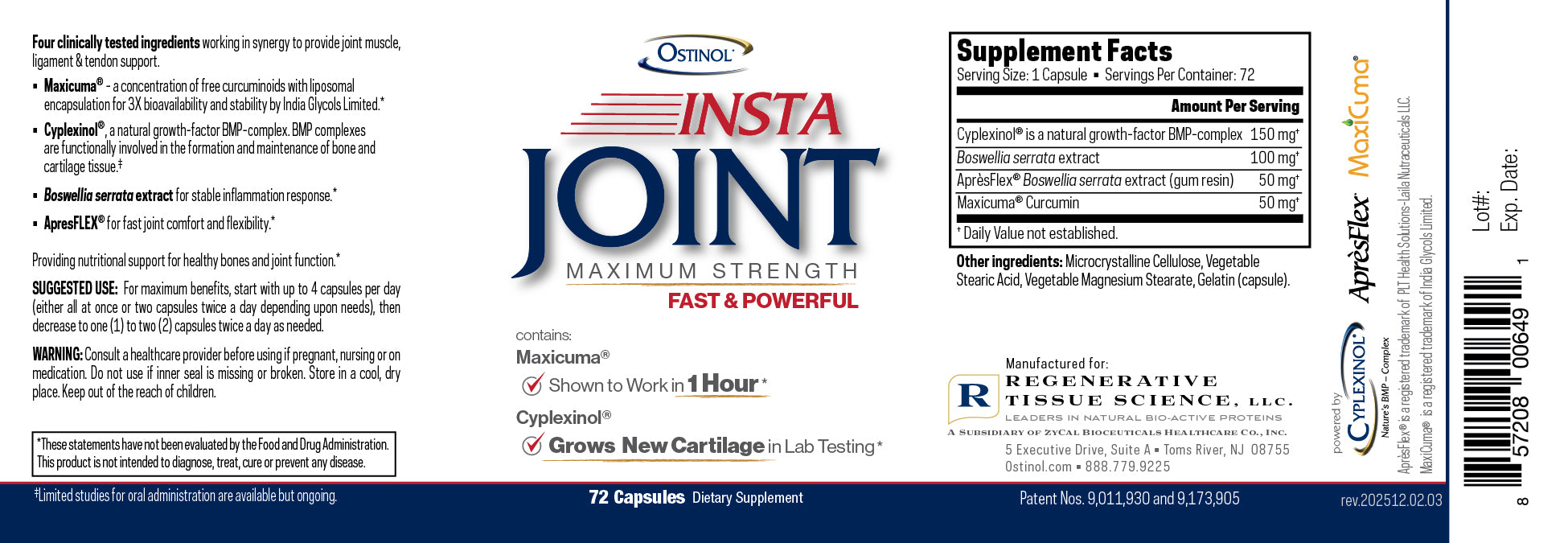 Ostinol® Insta Joint MAX